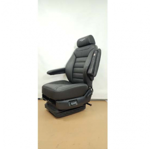 BRCS Exclusive Overstuffed Air Chief Low Rider Seats in Black Synthetic Leather, No Logo