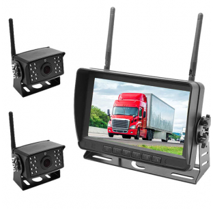 Digital Commercial Heavy Duty Wireless Two Camera System