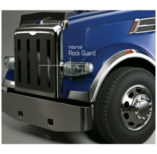 Ford F650 And F750 And Sterling A-Line Rock Guard Radiator Protector