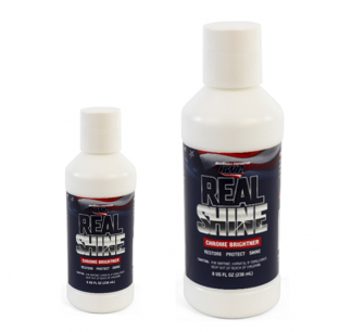 Chrome White Realshine Brightener - Restores and Protects Chrome, Available in 8oz and 16oz