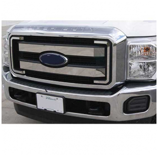 Ford F350/F450/F550 2011 Through 2015 4 Piece Grille Overlay