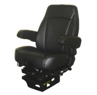 Atlas II PC Mid-High Back Leatherette Seats With Dual Armrests And Molded Boot