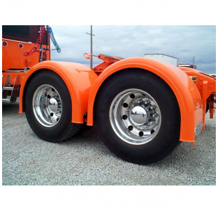 Single Axle Tractor Fender Kits With Trim