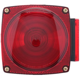 Passenger Side Combination Tail Light with Quick Connect Ports for Easy Installation