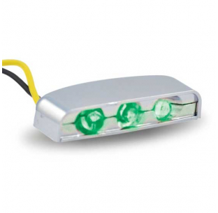 Green 3 Diode Interior LED Lights - Energy Efficient, Bright Green Illumination