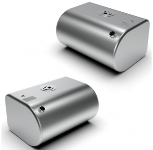 International 4300 And 4400 65 Gallon 19 Inch By 25 Inch By 35 Inch D Shaped Fuel Tank