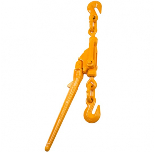 TPHD Forged Safety Release Lever Load Binder, 6600 lbs WLL, Yellow, for 5/16-3/8 Inch Chains, 13 Inch Handle