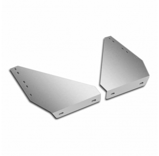 1987-2004 Kenworth Battery/Tool Box Step Hangers, Stainless Steel, Pair, Fits Most Models, Trux