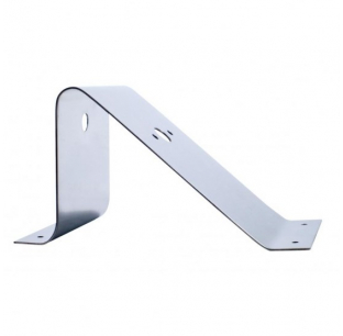 Stainless Steel Triangle Light Bracket with 9/16 Inch Hole, 304 High Grade, Fits Most Truck Models