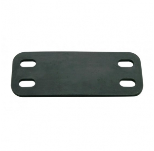 Rubber Gasket for Stainless Steel Lower Exhaust Bracket - Fits Peterbilt 359/379 Models - United Pacific 6 Month Warranty