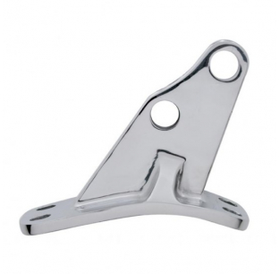 Stainless Steel Angled Exhaust Bracket for Peterbilt Trucks - Durable, OEM Replacement, 1-Year Warranty