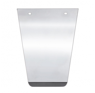 Stainless Steel Anti-Sail Plates - Plain or Louvered Style