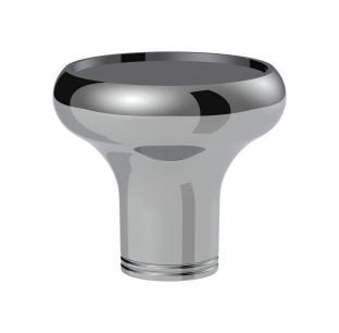 Chrome Plated Die-Cast Aluminum Thread-On Shift Knob for Cars