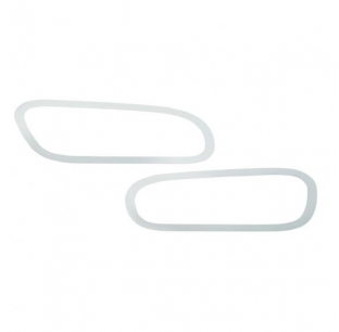 Stainless Steel Door Handle Trim for Peterbilt 567/579 Trucks - 430 Stainless, Easy Install, 6-Month Warranty