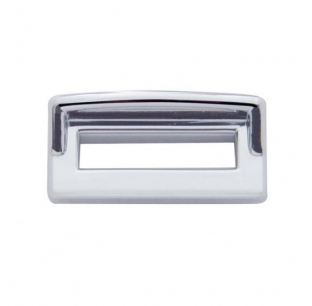 Kenworth Chrome Toggle Switch Label Cover with Visor - Set of 6, Fits Various Models, 6-Month Warranty