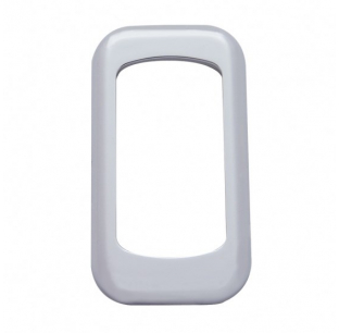 United Pacific Chrome Rocker Switch Trim Bezel – 3-Pack, Blue Crystal, Peterbilt Kenworth