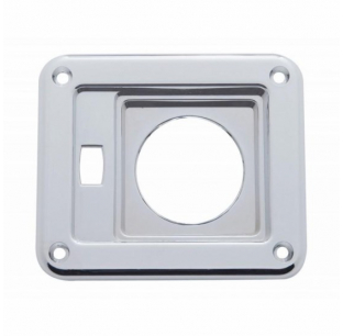 Chrome Interior Dome Light Trim for International Trucks - Chrome Plated Plastic, Fits Various Models, 6-Month Warranty