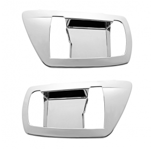 Chrome Door Handle Trims for 2006+ Kenworth Models - Set of 2, Fits Various Years, United Pacific Warranty