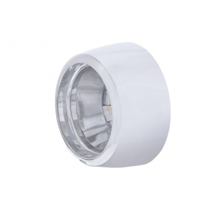 Peterbilt 579 2012+ Chrome A/C Knob - Sleek, Durable Replacement for Enhanced Cabin Style