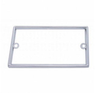 2002 Kenworth Air Valve Panel Trim - Chrome Plastic Steering Column Cover for Freightliner Models