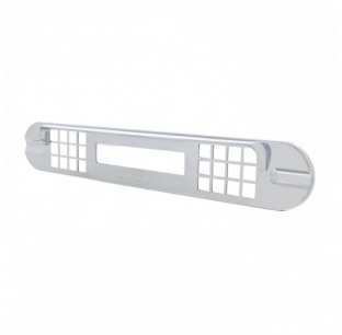 Chrome Plastic Center Instrument Cover for Freightliner Cascadia - Fits Most Models - United Pacific 6 Months Warranty