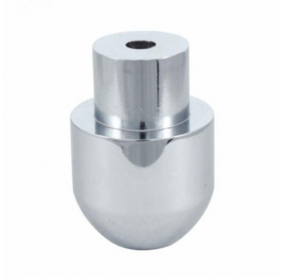 Chrome Aluminum Shift Knob Adaptor 5/16-24 SAE Thread for Most Vehicles - United Pacific