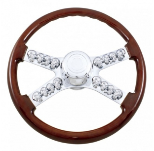 18 Inch Skull Steering Wheel For International