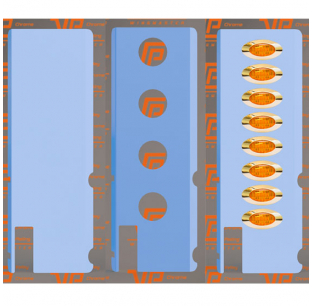 Peterbilt 365 & 367 Air Cleaner Light Boxes for Set Back Axles (2005+)