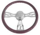 18 Inch Flame Steering Wheel For 1989-2006 Freightliner