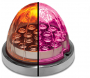 Dual Revolution Pink Auxiliary To Amber Clearance And Marker 19 LED Watermelon Light