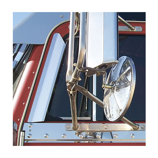 K&L Front Door Window Glass With Vent – Fits Peterbilt 300, 349, 353, 357, 359, 375, 378, 379