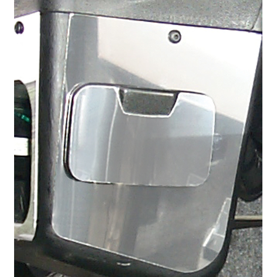 TPHD Stainless Steel Contoured Ash Tray Trim For Kenworth
