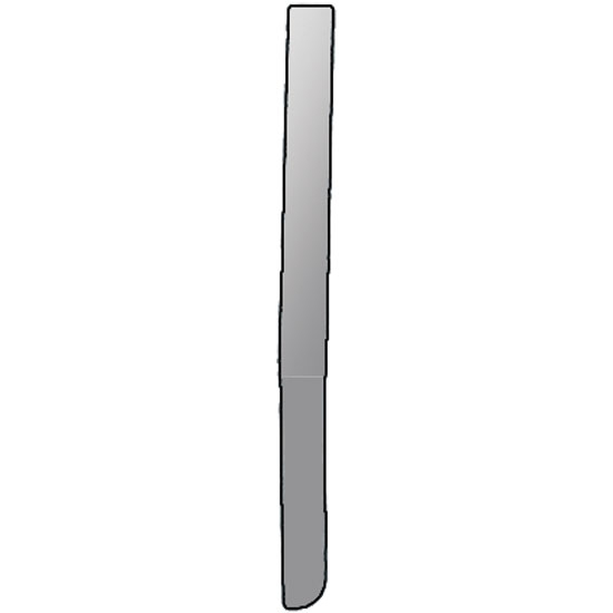 TPHD Stainless Steel Right Side Of Glove Box Trim For Kenworth