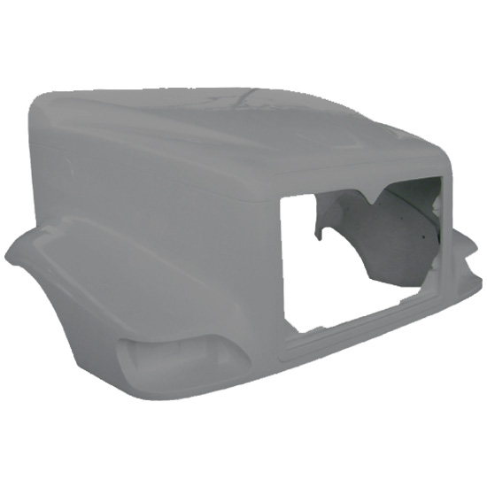 TPHD Hood Shell With Curved Windshield For International 9400I 