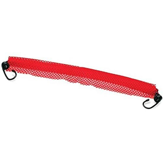 TPHD 18" X 18" Red Nylon Mesh Safety Flag With Elastic Strap