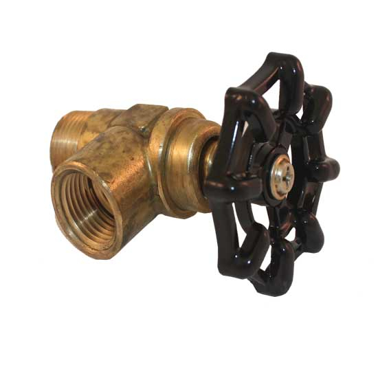 TPHD Brass 1/2" Truck Valve With Hose Fitting