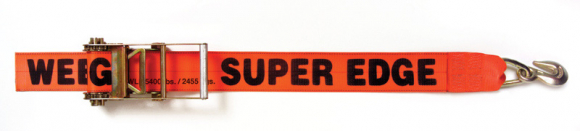 Super Edge Ratchet Strap 4" x27' With #416 Grab Hook
