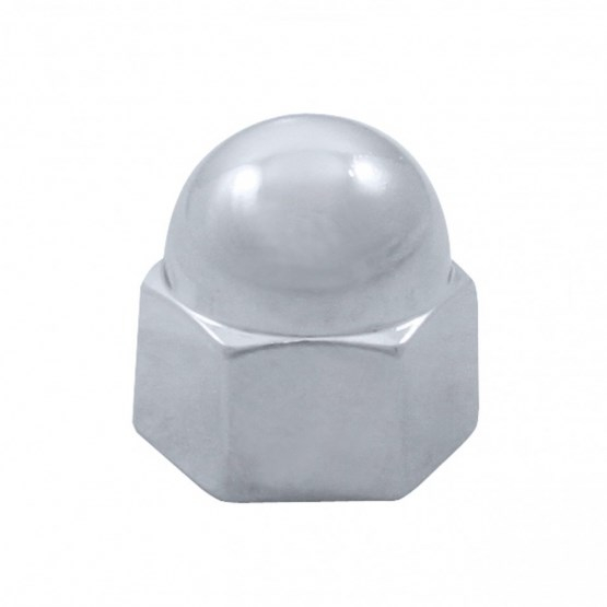 Chrome Die Cast 3/8 Inch Diameter By 5/8 Inch High Acorn Nut Cover