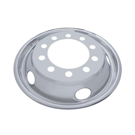 Stainless Steel Front Wheel Covers 22 1/2 Inch O.D.