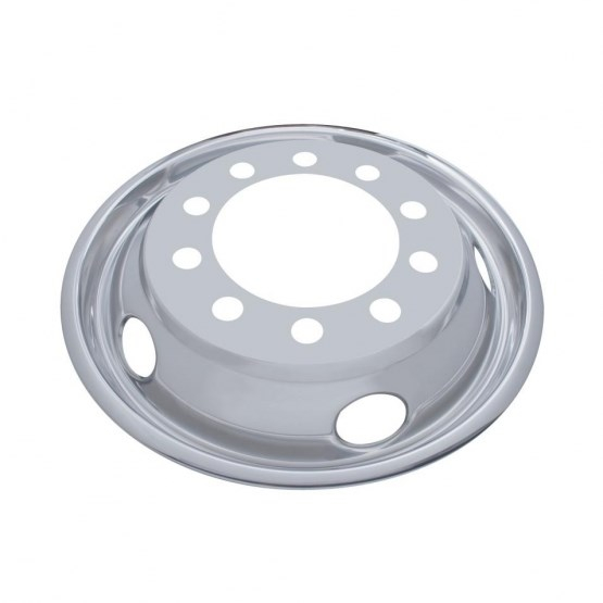 Stainless Steel Front Wheel Covers 22.5 Inch O.D. 