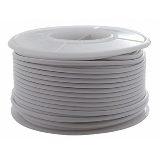 100 Foot Primary Wire Roll White