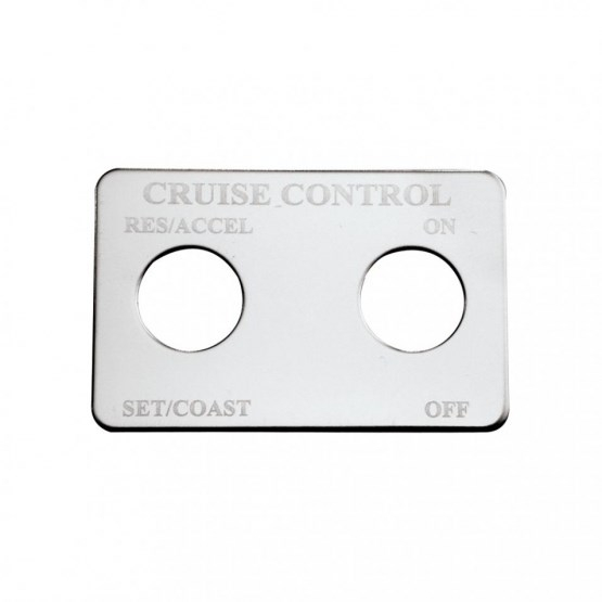 Freightliner 2 Switch Cruise Control Switch Plate