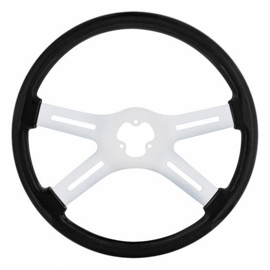 18 Inch Carbon Black Woodgrain steering Wheel