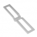 Latch Plate for Recessed Roller Doors - Secure Fit and Easy Installation