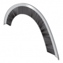 Curved Brush for Spray Master FR-22 Fenders - Optional Fit for Easy Cleaning