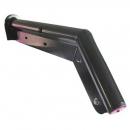 27 1/2 Inch Angled Spring Loaded Mud Flap Brackets