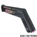 30 1/2 Inch Frame Mounted Angled Spring Loaded Mud Flap Brackets