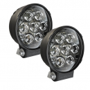6 Inch Round LED Auxilary Light With Driving Beam 