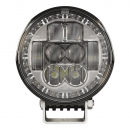 5 3/4 Inch Round LED Dual Function Headlights With Turn Signal, Front Position, And Daytime Running Light