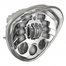 12V LED Diamond Adaptive Motorcycle Headlight 